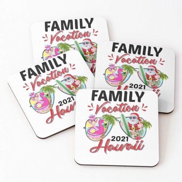 Item preview, Family Vacation 2021 Hawaii Santa Flamingo Funny designed and sold by brandyzalesart.