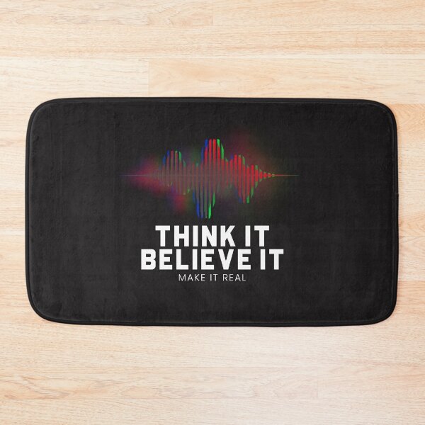 Item preview, Think it, believe it, make it real! think it believe it make it real. designed and sold by onesignbanner.