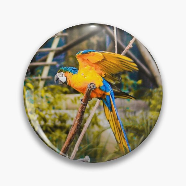 Item preview, blue and yellow arara designed and sold by georgiavsx.