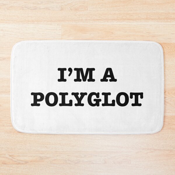 Item preview, I am a polyglot designed and sold by Dinashop.