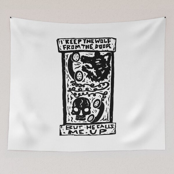 Item preview, A Wolf At the Door designed and sold by bangart.