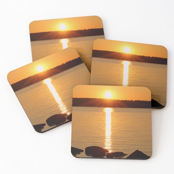 Item preview, Sunset Over Sebago Lake designed and sold by dkphotographs.