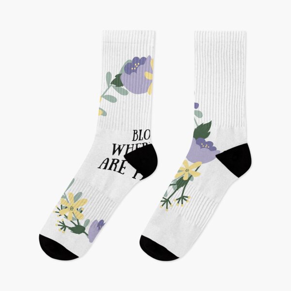 Item preview, Bloom Where You Are Planted Floral Wreath designed and sold by Happiness Creators.