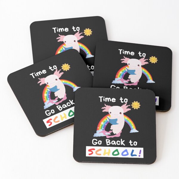 Item preview, Axolotl Time to Go Back to School | School During Pandemic | Fall 2021 | School is Starting | Early Morning | Student Life | College Life | Teacher Life designed and sold by 732Studio.