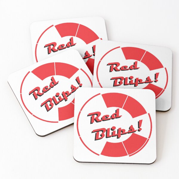 Item preview, Red Blips! designed and sold by NootopiaLoot.