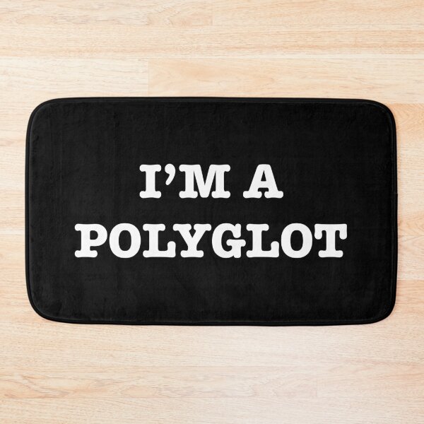 Item preview, I am a polyglot designed and sold by Dinashop.