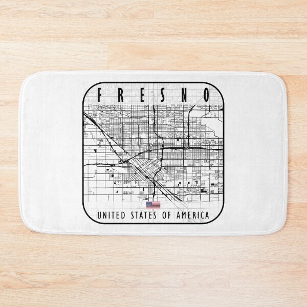 Item preview, FRESNO MAP USA designed and sold by hatimelhag.