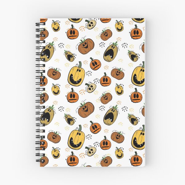 Item preview, Halloween pumpkin pattern designed and sold by Cattigal.