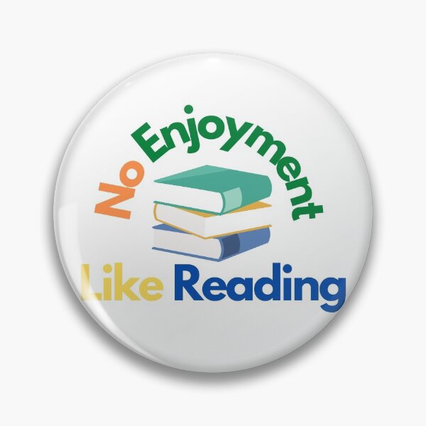 Item preview, No Enjoyment Like Reading designed and sold by Water Flick.