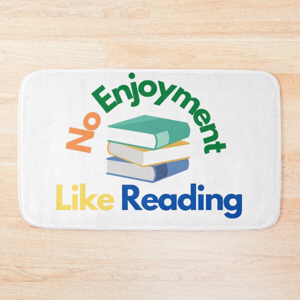 Item preview, No Enjoyment Like Reading designed and sold by Water Flick.