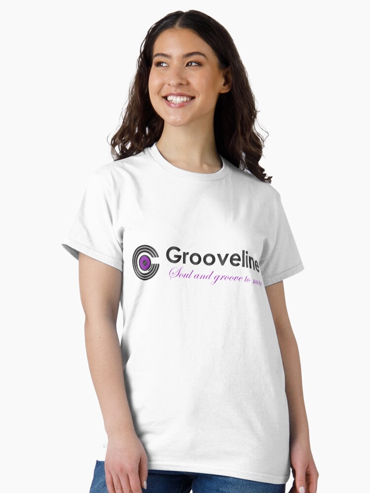 Thumbnail 1 of 7, Classic T-Shirt, Grooveline - soul and groove to move designed and sold by grooveline.
