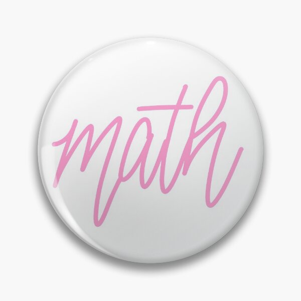 Item preview, Pink Math school subject designed and sold by King-of-my-art.