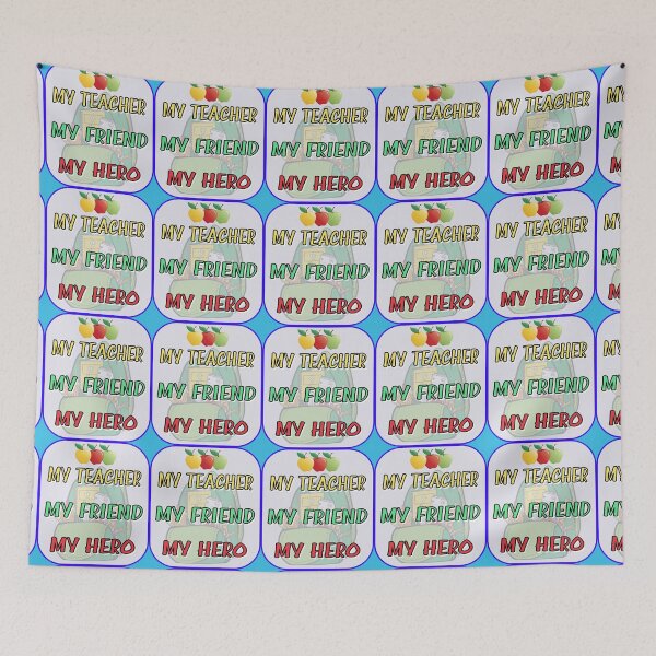 Item preview, Variation to - My Teacher, My Friend, My Hero Tribute to All Teachers Design designed and sold by ThisNThatImages.
