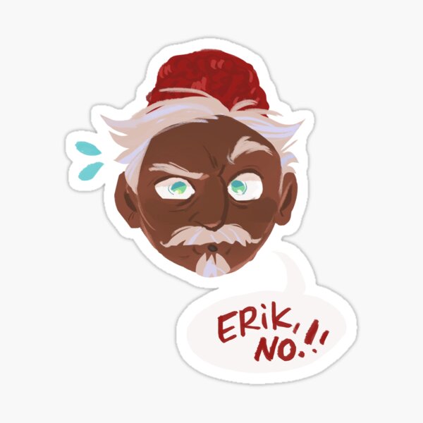 Erik, NO! Sticker