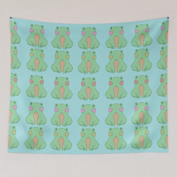 Item preview, Frog pattern designed and sold by LovedButtercup.
