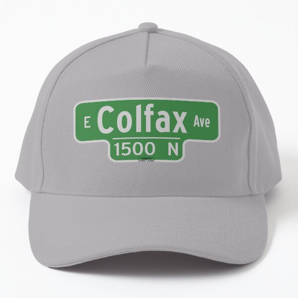East Colfax Ave Street Sign Baseball Cap