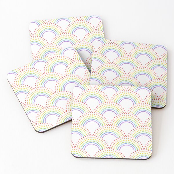Item preview, Rainbow Spots Pattern designed and sold by karwilberevivalcollection.