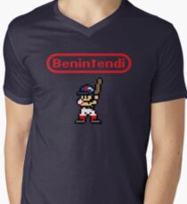 Benintendi sprite Men's V-Neck T-Shirt