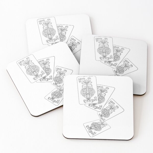 Item preview, Bard playing cards designed and sold by LovedButtercup.