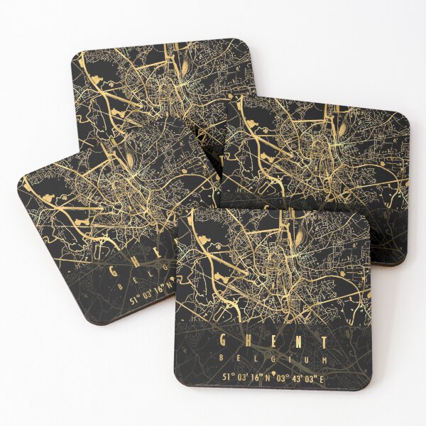 Item preview, GHENT MAP BELGIUM designed and sold by hatimelhag.