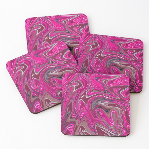 Item preview, Pink Palette Abstract Painting Color Study Series B-18 designed and sold by ZekeArtPrints.