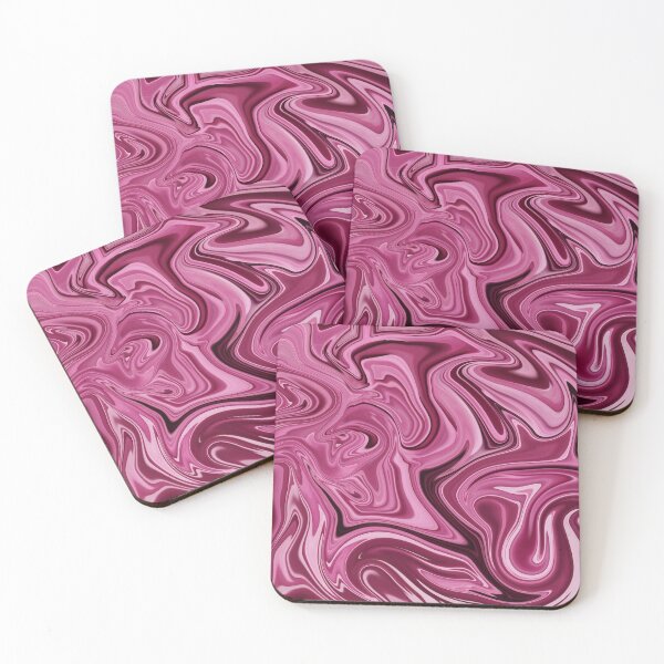 Item preview, Pink Palette Abstract Painting Color Study Series B-19 designed and sold by ZekeArtPrints.