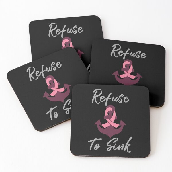 Item preview, Breast Cancer -Refuse To Sink designed and sold by HDPrinting.