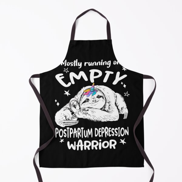 Item preview, Mostly running on Empty Postpartum Depression Warrior designed and sold by ElizabethS809.