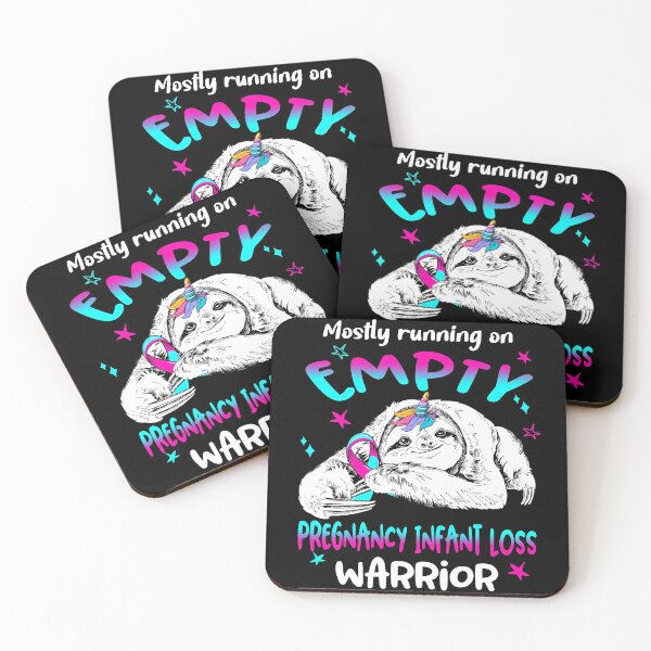 Item preview, Mostly running on Empty Pregnancy Infant Loss Warrior designed and sold by ElizabethS809.