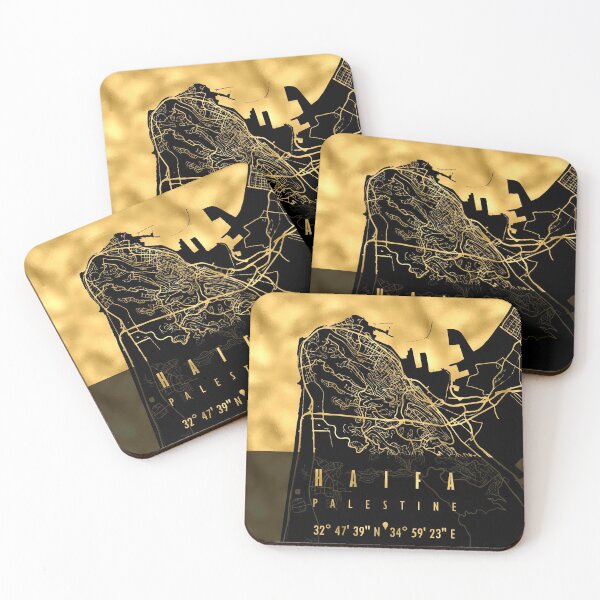 Item preview, HAIFA MAP PALESTINE designed and sold by hatimelhag.