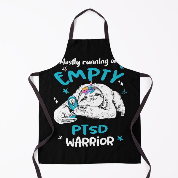 Item preview, Mostly running on Empty PTSD Warrior designed and sold by ElizabethS809.