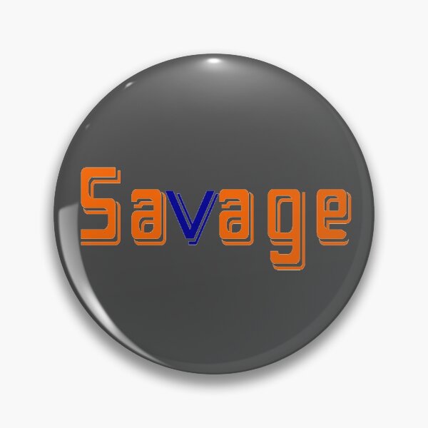 Item preview, Simple text, eye-catching t shirt design - SAVAGE Most Popular Design Essential T-shirt  designed and sold by beautifulcharm.