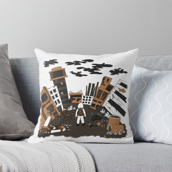 Item preview, ein Mann in einer verlassenen Stadt designed and sold by Antonina K.