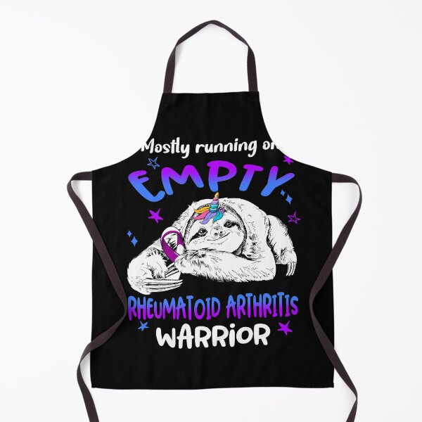 Item preview, Mostly running on Empty Rheumatoid Arthritis Warrior designed and sold by ElizabethS809.