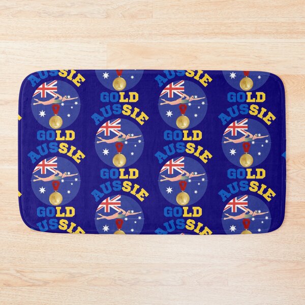 Item preview, Australia Swim Team Gold designed and sold by WoodburyLake.