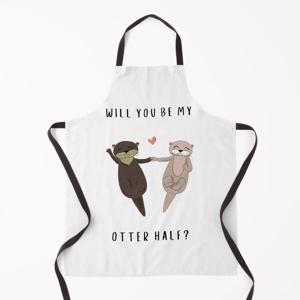 Item preview, Will you be my otter half? designed and sold by YuneDesigns.