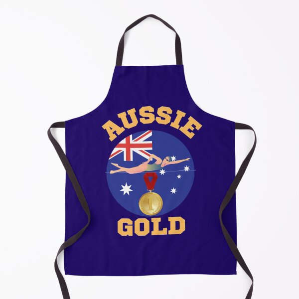 Item preview, Australia Swim Team Gold designed and sold by WoodburyLake.