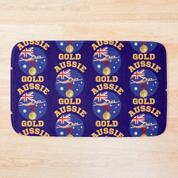 Item preview, Australia Swim Team Gold designed and sold by WoodburyLake.