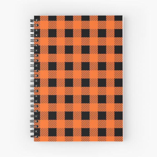 Item preview, Orange and Black Buffalo Print designed and sold by pugmom4.