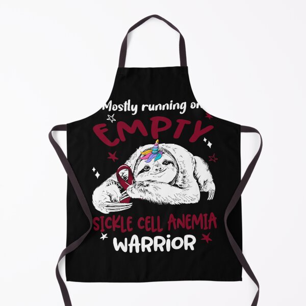 Item preview, Mostly running on Empty Sickle Cell Anemia Warrior designed and sold by ElizabethS809.