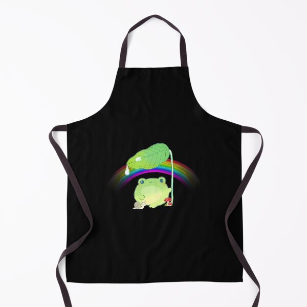 Item preview, Cottagecore Rainbow Frog designed and sold by Nikita19es.