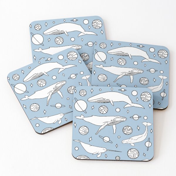Item preview, White Space Whales  designed and sold by Alysha Newton.