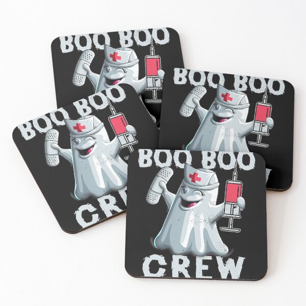 Item preview, Boo Boo Crew Funny Nurse Ghost Halloween Girls Cos designed and sold by WillieSmithShop.