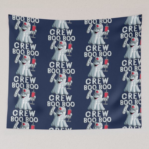 Item preview, Boo Boo Crew Funny Nurse Ghost Halloween Girls Cos designed and sold by WillieSmithShop.