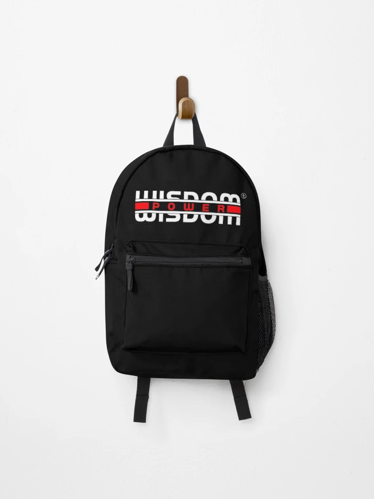 Thumbnail 1 of 3, Backpack, WISDOM = POWER designed and sold by AbstractCL.