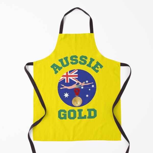 Item preview, Australia Swim Team Gold designed and sold by WoodburyLake.
