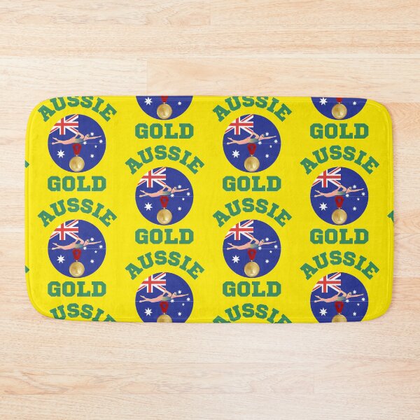Item preview, Australia Swim Team Gold designed and sold by WoodburyLake.