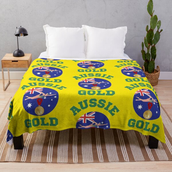 Item preview, Australia Swim Team Gold designed and sold by WoodburyLake.