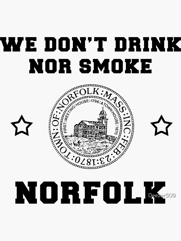"Norfolk Pride Norfolk, MA" Sticker by Deezer509 Redbubble