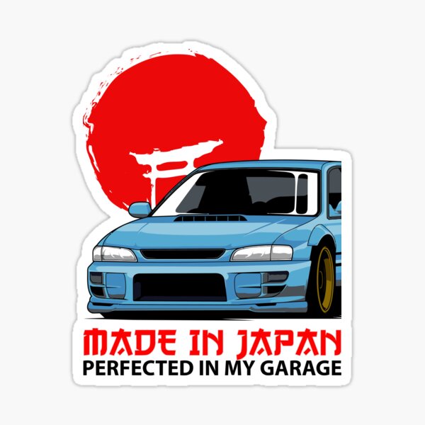 Made in Japan JDM Tuning Auto Motorsport retro' Sticker